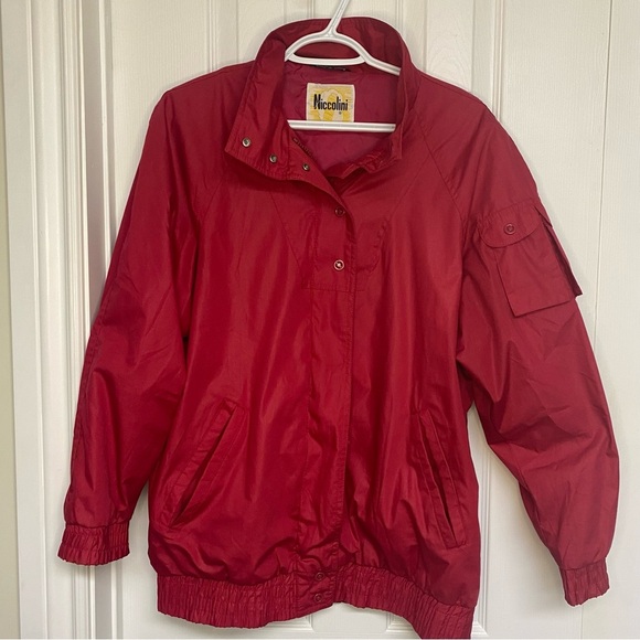 Vintage Niccolini red bomber jacket (size 11/12) - Picture 2 of 10